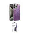 ieg™ iPhone 16 Pro Max Kılıf Zirve Modern Prime - Siyah Bilvis 3X AR Hayalet Cam Ekran Koruyucu