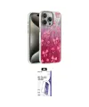 ieg™ iPhone 16 Pro Max Kılıf Zirve Modern Prime - Siyah Bilvis 3X AR HD Cam Ekran Koruyucu