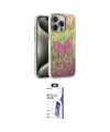 ieg™ iPhone 16 Pro Max Kılıf Zirve Modern Prime - Siyah Bilvis 3X AR HD Cam Ekran Koruyucu