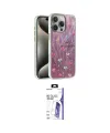 ieg™ iPhone 16 Pro Max Kılıf Zirve Modern Prime - Siyah Bilvis 3X AR HD Cam Ekran Koruyucu