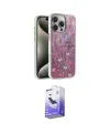 ieg™ iPhone 16 Pro Max Kılıf Zirve Modern Prime - Siyah Bilvis 5in1 5D Magic Hayalet Cam Ekran Koruyucu
