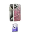 ieg™ iPhone 16 Pro Max Kılıf Zirve Modern Prime - Siyah Bilvis 5in1 5D Magic Hayalet Cam Ekran Koruyucu