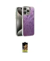 ieg™ iPhone 16 Pro Max Kılıf Zirve Modern Prime - Siyah Buffer Cam Ekran Koruyucu