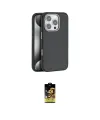 ieg™ iPhone 16 Pro Max Kılıf Zirve Modern Prime - Siyah Buffer Cam Ekran Koruyucu