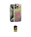 ieg™ iPhone 16 Pro Max Kılıf Zirve Modern Prime - Siyah Buffer Cam Ekran Koruyucu