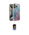 ieg™ iPhone 16 Pro Max Kılıf Zirve Modern Prime - Siyah Buffer Hayalet Cam Ekran Koruyucu