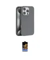ieg™ iPhone 16 Pro Max Kılıf Zirve Modern Prime - Siyah Buffer Hayalet Cam Ekran Koruyucu