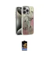 ieg™ iPhone 16 Pro Max Kılıf Zirve Modern Prime - Siyah Buffer Hayalet Cam Ekran Koruyucu