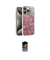 ieg™ iPhone 16 Pro Max Kılıf Zirve Modern Prime - Siyah Buffer Hayalet Cam Ekran Koruyucu