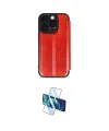 ieg™ iPhone 16 Pro Max Kılıf Zirve Yansıma Serisi - Siyah 3D Antistatik Seramik Nano Ekran Koruyucu