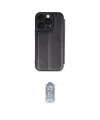 ieg™ iPhone 16 Pro Max Kılıf Zirve Yansıma Serisi - Siyah Joko Magic 5D Cam