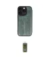 ieg™ iPhone 16 Pro Max Kılıf Zirve Yansıma Serisi - Siyah Joko Magic 5D Hayalet Cam