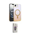 ieg™ iPhone 16E Kılıf Ahenk Doku Özel Seri - Siyah Bilvis 3D Cam Ekran Koruyucu