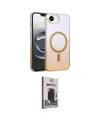 ieg™ iPhone 16E Kılıf Ahenk Doku Özel Seri - Siyah Bilvis Hayalet Cam Ekran Koruyucu