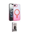ieg™ iPhone 16E Kılıf Ahenk Doku Özel Seri - Siyah Bilvis Hayalet Cam Ekran Koruyucu
