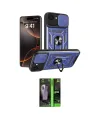 ieg™ iPhone 16E Kılıf Ahenk Klasik - Şeffaf 360 Full Body Arka Koruyucu