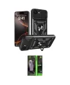 ieg™ iPhone 16E Kılıf Ahenk Klasik - Şeffaf 360 Full Body Arka Koruyucu