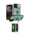 ieg™ iPhone 16E Kılıf Ahenk Klasik - Şeffaf 360 Full Body Arka Koruyucu