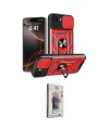 ieg™ iPhone 16E Kılıf Ahenk Klasik - Siyah Bilvis 3D Cam Ekran Koruyucu