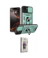 ieg™ iPhone 16E Kılıf Ahenk Klasik - Siyah Bilvis 3D Cam Ekran Koruyucu
