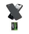 ieg™ iPhone 16E Kılıf Ahenk Serisi - Şeffaf 360 Full Body Arka Koruyucu