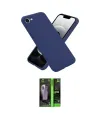 ieg™ iPhone 16E Kılıf Ahenk Serisi - Şeffaf 360 Full Body Arka Koruyucu