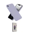 ieg™ iPhone 16E Kılıf Ahenk Serisi - Siyah Bilvis 3D Cam Ekran Koruyucu