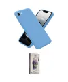ieg™ iPhone 16E Kılıf Ahenk Serisi - Siyah Bilvis 3D Cam Ekran Koruyucu