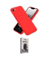 ieg™ iPhone 16E Kılıf Ahenk Serisi - Siyah Bilvis Hayalet Cam Ekran Koruyucu