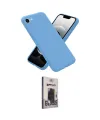 ieg™ iPhone 16E Kılıf Ahenk Serisi - Siyah Bilvis Hayalet Cam Ekran Koruyucu