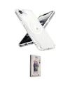 ieg™ iPhone 16E Kılıf Ahenk Yansıma Prime - Siyah Bilvis 3D Cam Ekran Koruyucu