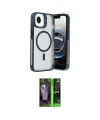 ieg™ iPhone 16E Kılıf Akış Form - Şeffaf 360 Full Body Arka Koruyucu