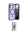 ieg™ iPhone 16E Kılıf Akış Form - Siyah Bilvis 3D Cam Ekran Koruyucu