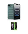 ieg™ iPhone 16E Kılıf Atlas Koleksiyonu - Şeffaf 360 Full Body Arka Koruyucu