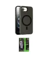 ieg™ iPhone 16E Kılıf Çekirdek Modern Prime - Şeffaf 360 Full Body Arka Koruyucu