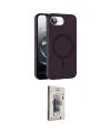 ieg™ iPhone 16E Kılıf Çekirdek Modern Prime - Siyah Bilvis 3D Cam Ekran Koruyucu
