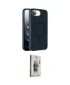 ieg™ iPhone 16E Kılıf Çekirdek Modern Prime - Siyah Bilvis 3D Cam Ekran Koruyucu