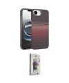 ieg™ iPhone 16E Kılıf Doruk Serisi - Siyah Bilvis 3D Cam Ekran Koruyucu
