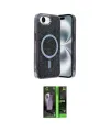 ieg™ iPhone 16E Kılıf Eksen Çizgi - Şeffaf 360 Full Body Arka Koruyucu