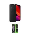 ieg™ iPhone 16E Kılıf Eksen Form Prime - Şeffaf 360 Full Body Arka Koruyucu