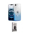 ieg™ iPhone 16E Kılıf Eksen Minimal Özel Seri - Siyah Bilvis Hayalet Cam Ekran Koruyucu