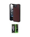 ieg™ iPhone 16E Kılıf Kıvılcım Işık Serisi - Şeffaf 360 Full Body Arka Koruyucu