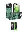 ieg™ iPhone 16E Kılıf Kıvılcım Modern Serisi - Şeffaf 360 Full Body Arka Koruyucu