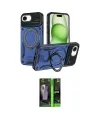 ieg™ iPhone 16E Kılıf Kıvılcım Modern Serisi - Şeffaf 360 Full Body Arka Koruyucu