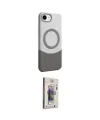 ieg™ iPhone 16E Kılıf Kozmos Form Özel Seri - Siyah Bilvis 3D Cam Ekran Koruyucu