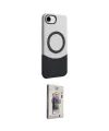 ieg™ iPhone 16E Kılıf Kozmos Form Özel Seri - Siyah Bilvis 3D Cam Ekran Koruyucu