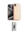 ieg™ iPhone 16E Kılıf Nova Asil Prime - Siyah Bilvis 3D Cam Ekran Koruyucu