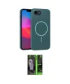 ieg™ iPhone 16E Kılıf Siluet Doku Özel Seri - Şeffaf 360 Full Body Arka Koruyucu