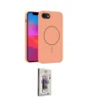 ieg™ iPhone 16E Kılıf Siluet Doku Özel Seri - Siyah Bilvis 3D Cam Ekran Koruyucu