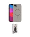 ieg™ iPhone 16E Kılıf Siluet Doku Özel Seri - Siyah Bilvis Hayalet Cam Ekran Koruyucu